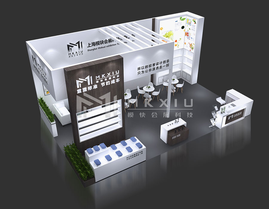 60平展台设计搭建-6X10-三面开-3-4